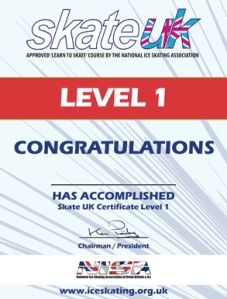 Skate UK certificate